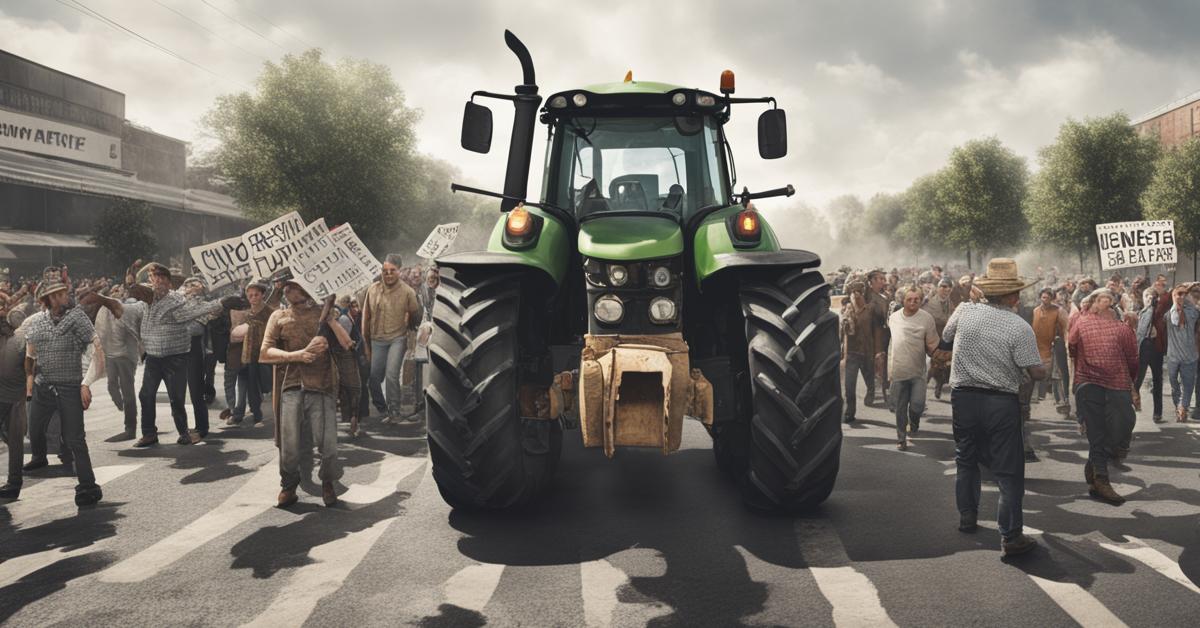 Protest rolników Częstochowa: Utrudnienia na DK 91 i autostradzie A1